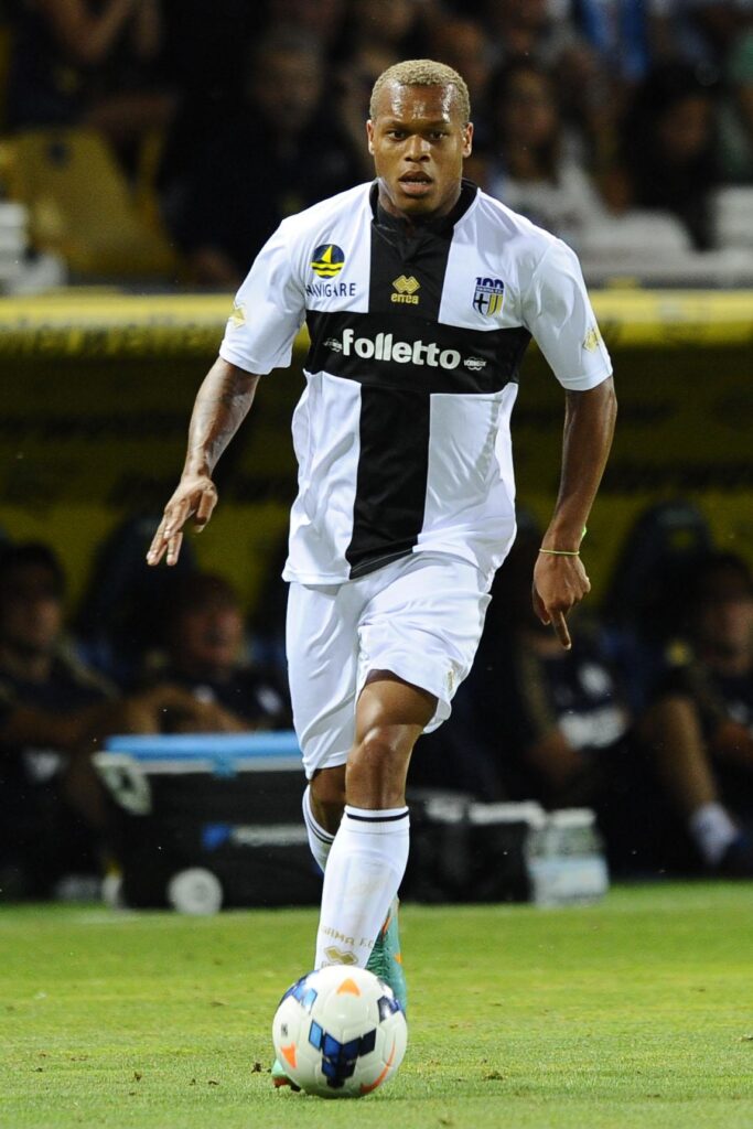 Chirico (TeleLombardia): «Biabiany alla Juve? Non credo» 1 Biabiany Jonathan Parma 2013 maglia crociata azione 1 ifa